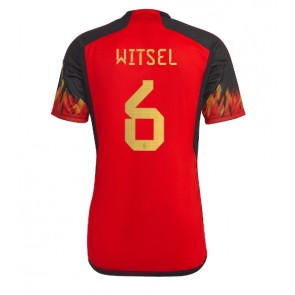 Belgien Axel Witsel #6 Hemmatröja VM 2022 Kortärmad